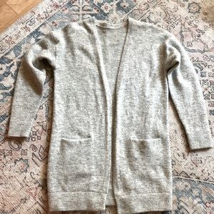 Wilfred Free- wool blend cardigan (long) Medium